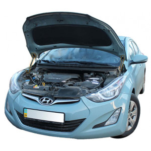Газовый упор капота для Hyundai Elantra 5 (MD) 2010-2014 - 2 шт.
