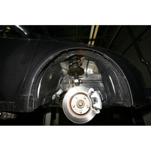 Підкрилок для Тойота Avensis 2009-> (передній правий) короткий - (не закриває 30 см передньої частини) Novline