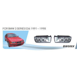 Фары дополнительные модель BMW 3 Series/E36/BW-088X-W/1991-98