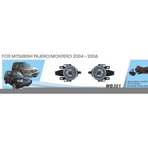 Фары дополнительные модель Mitsubishi Pajero 2005-2007/MB-301/эл.проводка