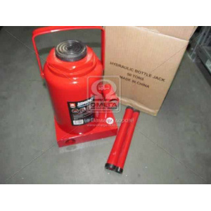 Домкрат бутылочный, 50т, красный H=285/465 - Дорожная Карта