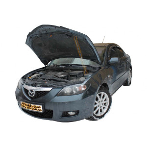 Газовый упор капота для Mazda 3 (1g) 2003-2009 1 шт.