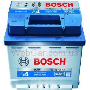 Аккумулятор BOSCH S4 60 Ач 540 А евро + справа
