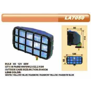 Фари доп. DLAA 7050 BL / WESEM 2HPZ