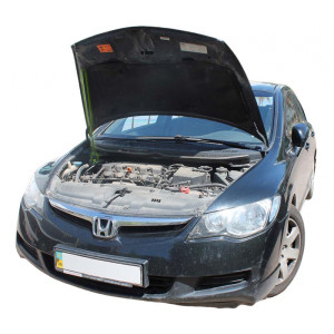 Газовый упор капота для Honda Civic 8 4D 2005-2011 2шт.  - UporKapota