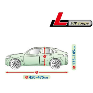 Чохол-тент для автомобіля „Mobile Garage” (3-кульова мембрана тканина) L SUV сoupe+торба (430-460см)