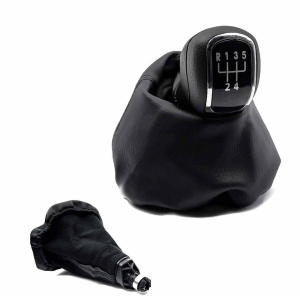 Чохол важеля КПП для Skoda Octavia A5 2008-2012 (+ручка 5ст КПП) - AVTM — Skoda Octavia A5 2004-2012