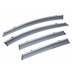 Дефлекторы окон (ветровики) с металлической вставкой Volkswagen PASSAT B6 УНІВЕРСАЛ DM-20 METAL Sun Visors