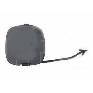 Заглушка буксировальної петлі Citroen Nemo/Fiat Fiorino/Qubo/Peugeot Bipper 08-17 задня чорна - AVTM