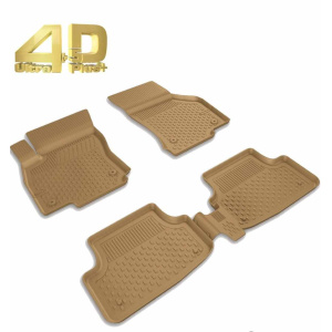 Автомобильные коврики в салон для Mercedes C-Сlass W204 2007-2014 - SAHLER 4D