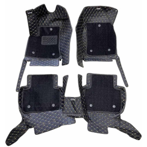 Килимки в салон SKOPA Textile Porsche Cayenne 2018+ ST-342 gold