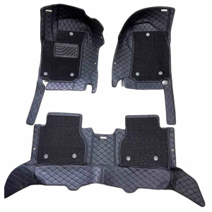 Килимки в салон SKOPA Textile Nissan Navara 2015+ ST-717 black