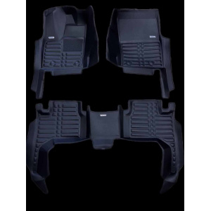 Автомобільні килими SKOPA Toyota Land Cruiser 300 2021+ Словаччина KM-287 black