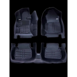 Автомобільні килими SKOPA Subaru Impreza 5 пок. 2016-2022 Словаччина KM-300 black