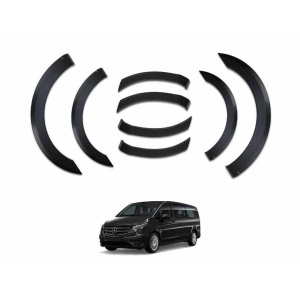 Накладки на арки для Mercedes Vito W447 2014+ ABS-пластик