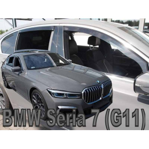 Вітровики для BMW 7 Series G11 2015+ 5D (вставні, кт - 4шт) (Heko) 11186