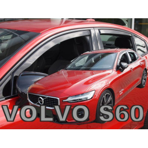 Вітровики для Volvo S60 2018+ 4D (вставні, кт - 4шт) (Heko) 31248