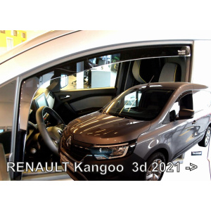 Вітровики для Renault Kangoo III 2021+ (HEKO) 3D 27020