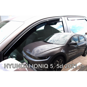 Ветровики для HYUNDAI IONIQ 5 2021+ (Heko) 5d (+OT) 17313