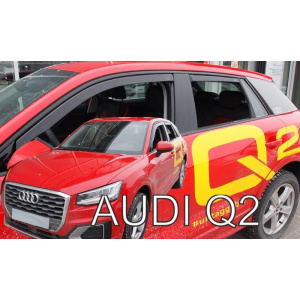 Вітровики для Audi Q2 2016+ 5D (вставні, кт - 4шт) (Heko) 10257