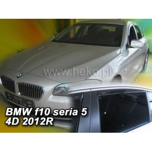 Вітровики для BMW 5 Series F10 2010-2017 4D (вставні, кт - 4шт) Sedan (Heko) 11148