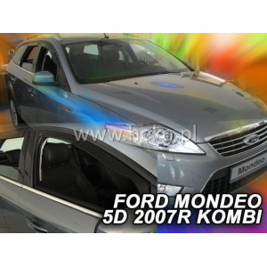 Ветровики для Ford Mondeo 2007-2013 Combi (Heko) 5D (вст, 4шт) 15278