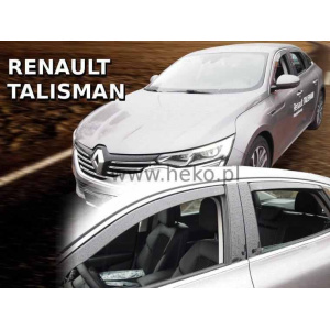 Вітровики для Renault Talisman 2016+ 4D (вставні, 4шт) Sedan (Heko) 27198