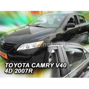 Вітровики для Toyota Camry V40 2006-2011 4D (вставні, кт - 4шт) (Heko) 29604