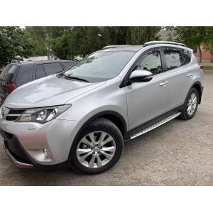 Вітровики для Toyota RAV-4 2013-2019 5D (вставні, кт - 4шт) (Heko) 29632