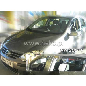Вітровики для Volkswagen Golf-5 2004-2008 5D (вставні, кт - 4шт) HB (Heko) 31150