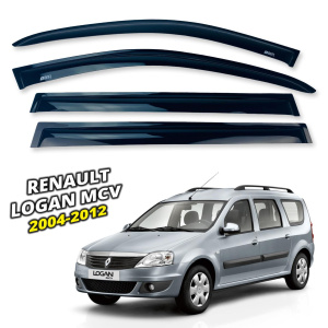 Вітровики для Renault Logan I 2004-2012 MCV (Defl) Q2