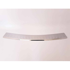 Накладка на задній бампер для Skoda Fabia 3 SW 2014+ "Хром-нерж" (TAN24)