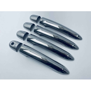 Накладки на ручки для Renault Kangoo 2008+ хром-нерж, 4 шт (TAN24)