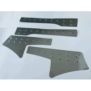 Накладки на пороги для Peugeot Partner Tepee 2008-2017 4шт (TAN24)