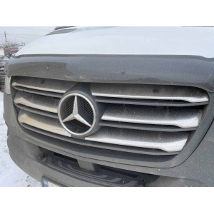 Накладка на переднюю решетку для Mercedes Sprinter 907 2018+ Широка.. 6шт (TAN24)