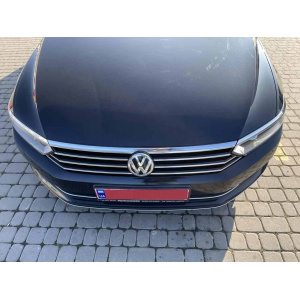 Х/н Volkswagen Passat B8 2015- накл. на фари+ накл. на капот 3шт Хром-нерж (TAN24)