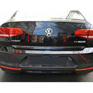 Кромка багажника для Volkswagen Passat B8 2015- (TAN24)