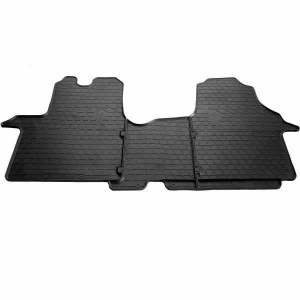 Гумові килимки в салон для Opel Vivaro B (2014-...) комплект з 3 штук (Stingray)