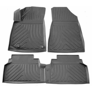 3D килимки для Kia Niro EV (2022-...) з бортиками 30 мм (Stingray)