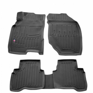 3D килимки для Nissan X-Trail (T30) (2001-2007) з бортиками 30 мм (Stingray)