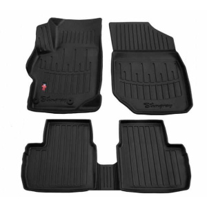 3D килимки для PEUGEOT 301 (2012-...) з бортиками 30 мм (Stingray)