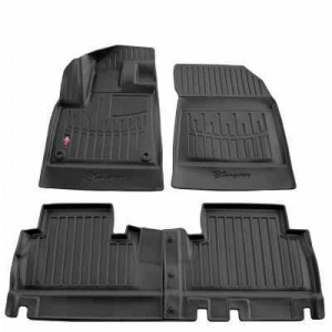 3D коврики для Opel Combo E (2018-...) з підлокітником с бортиками 30 мм (Stingray)