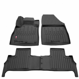 3D коврики для RENAULT Scenic IV (2016-...) с бортиками 30 мм (Stingray)