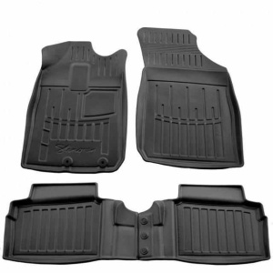 3D коврики для Renault City K-ZE (2021-...) с бортиками 30 мм (Stingray)