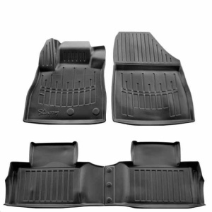 3D коврики для RENAULT Grand Scenic IV (2016-...) с бортиками 30 мм (Stingray)