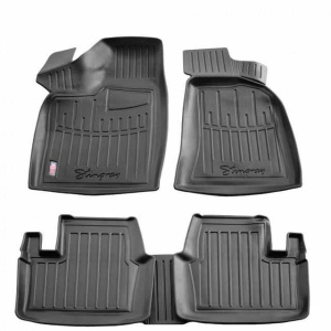 3D коврики для Lada 2110 (1996-2010) с бортиками 30 мм (Stingray)