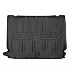 Коврик в багажник для Renault Clio IV (2012-2019) Universal нижня поличка с бортиками 30 мм (Stingray)