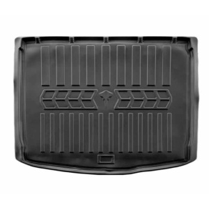 Коврик в багажник для Renault Captur (2019-...) нижня поличка с бортиками 30 мм (Stingray)