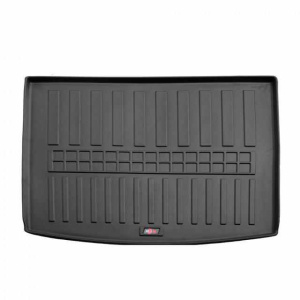 Коврик в багажник для Skoda Karoq (2018-...) с бортиками 30 мм (Stingray)