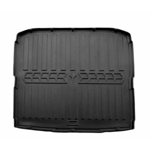 Коврик в багажник для Skoda Superb III (3V) (2015-...) (universal) с бортиками 30 мм (Stingray)